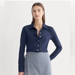 Everlane Button-Up in Essential Cotton